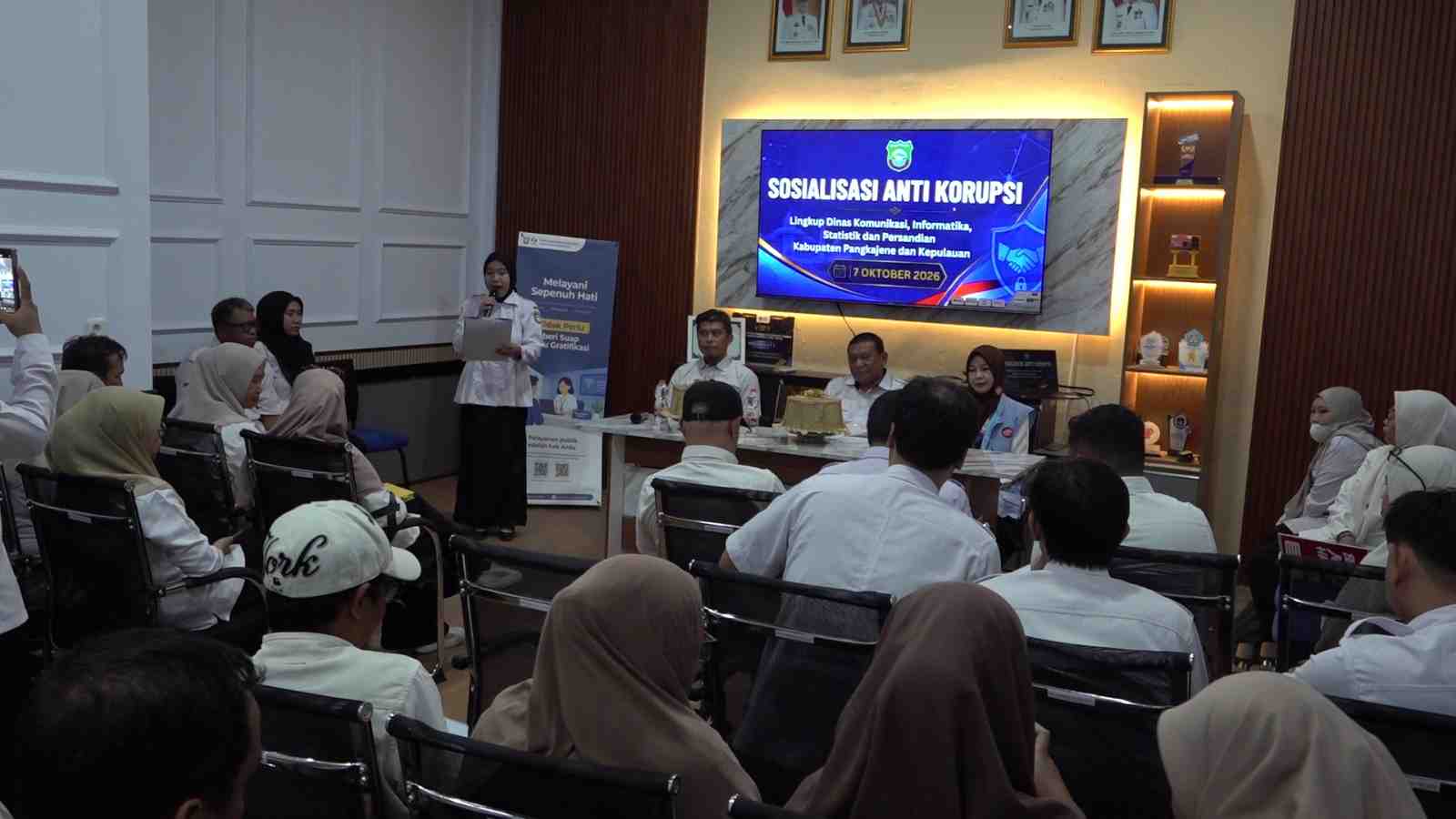 Terima Gratifikasi? ASN Diskominfo Pangkep Diminta Lapor lewat GOL KPK