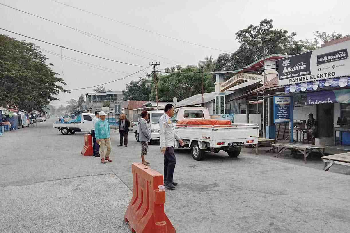 Dishub Provinsi Gorontalo Tertibkan Pedagang di Jalur AKDP