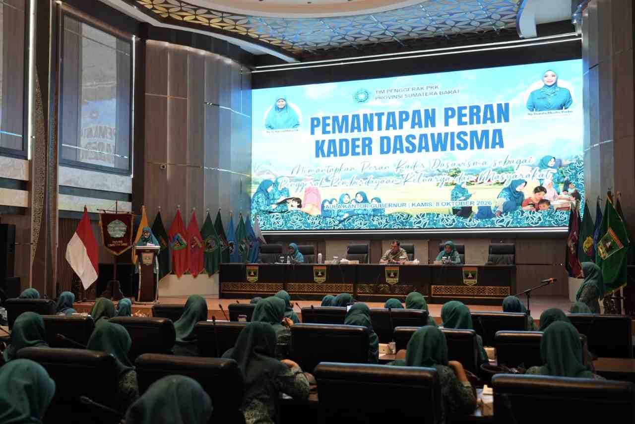 Kader Dasawisma Sumbar Didorong Perkuat Pemberdayaan Keluarga
