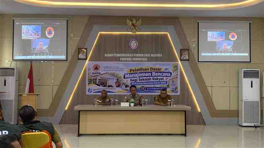 BNPB Dorong Pengajar Sekolah Rakyat Gorontalo Jadi Pelopor Edukasi Kebencanaan