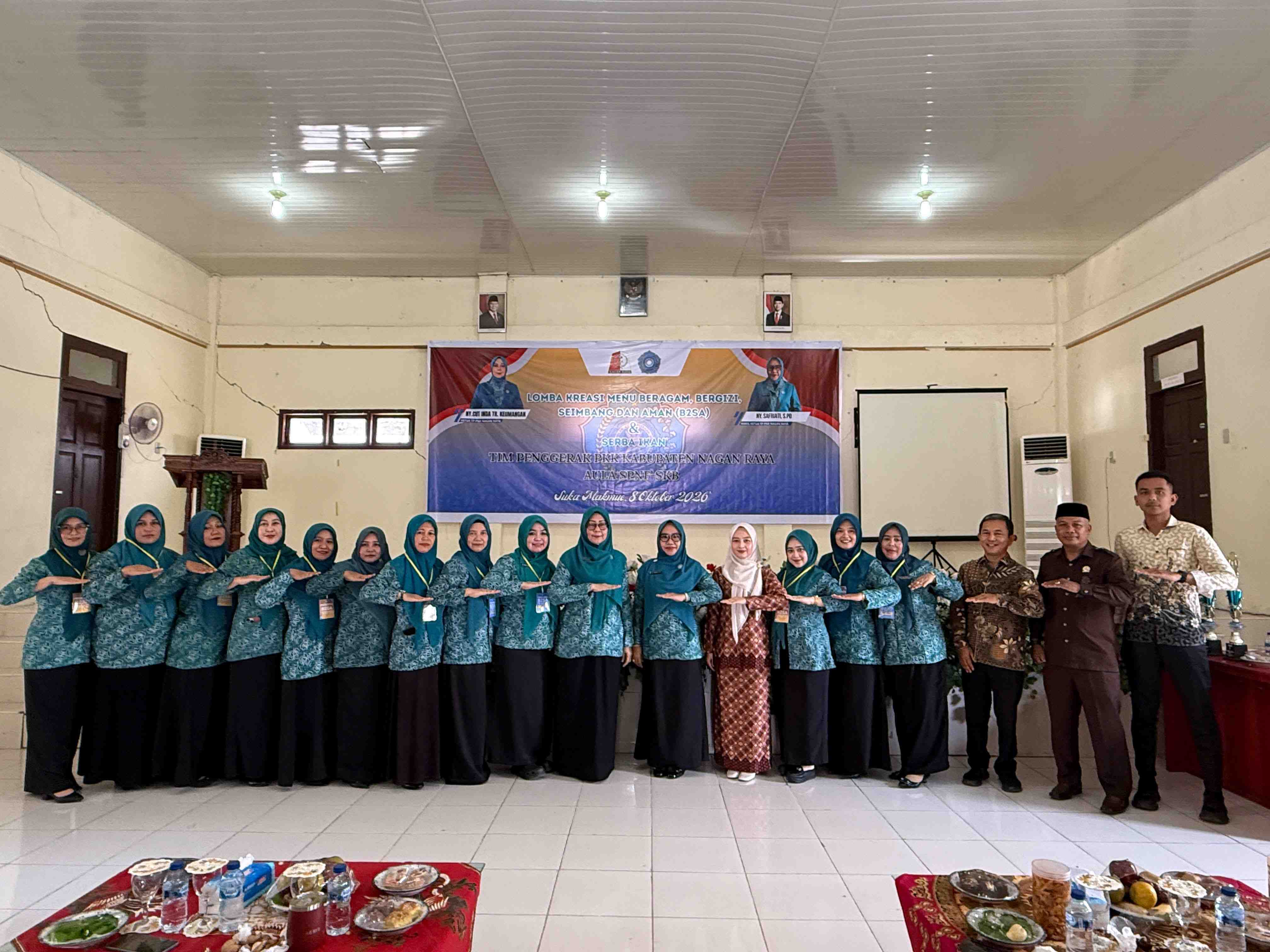 Dari Ubi hingga Ikan, Pangan Lokal Nagan Raya Diolah Jadi Menu Bergizi