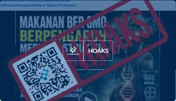 [HOAKS] Makanan GMO Merusak Genetik dan Kesehatan Manusia