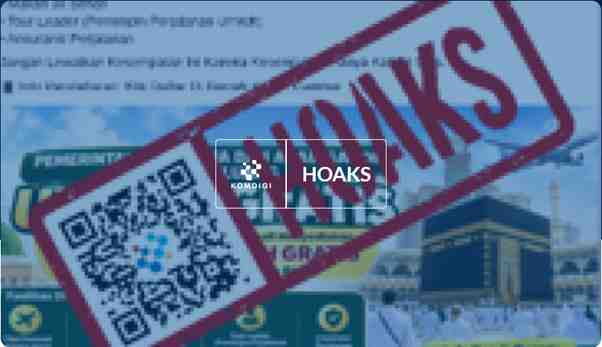 [HOAKS] Tautan Umroh Gratis dari Pemerintah Indonesia-Arab Saudi Tahun 2026