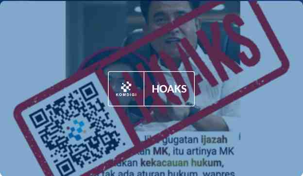 [HOAKS] Yusril Sebut MK Ciptakan Kekacauan jika Kabulkan Gugatan Ijazah Gibran